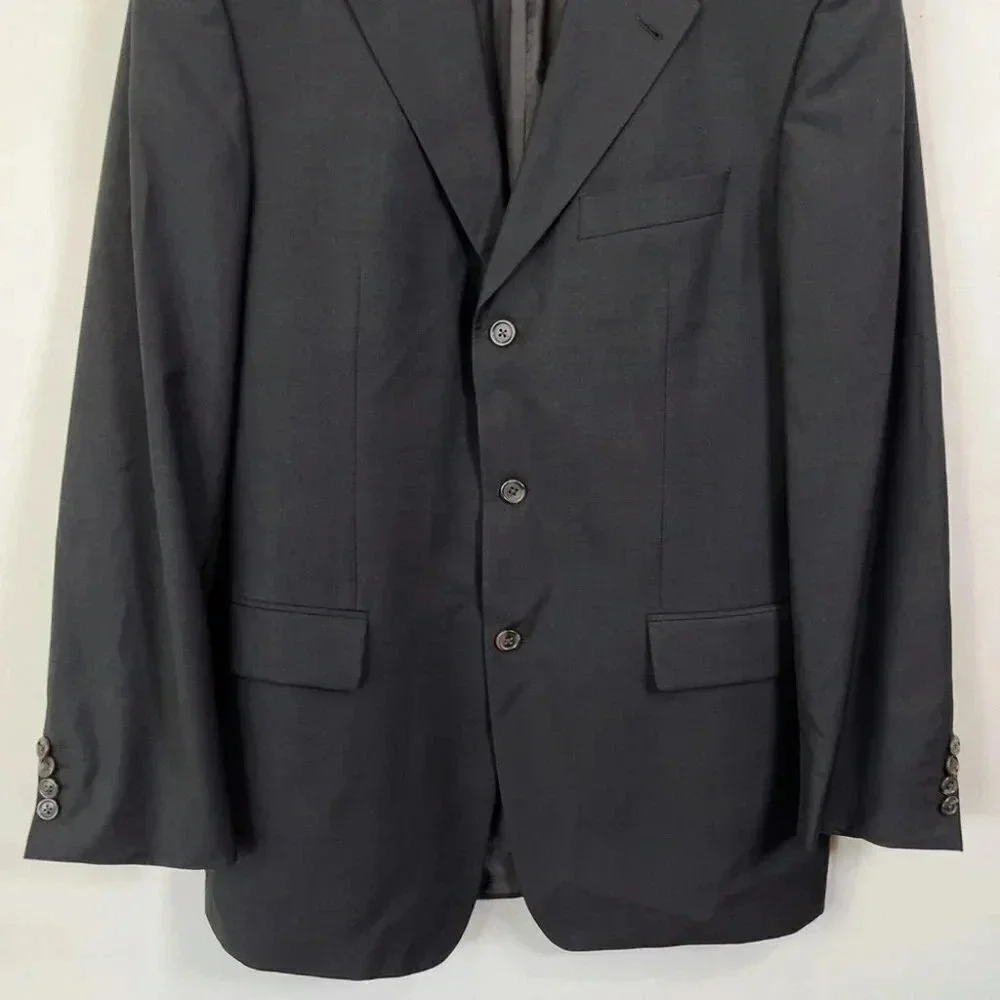 Hugo Boss Virgin Wool Super 100 Angelico Lucca Blazer Size 50 / US Size 40R